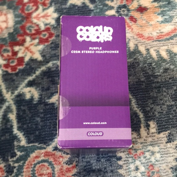 Coloud Color Purple Headphones - Picture 4 of 6